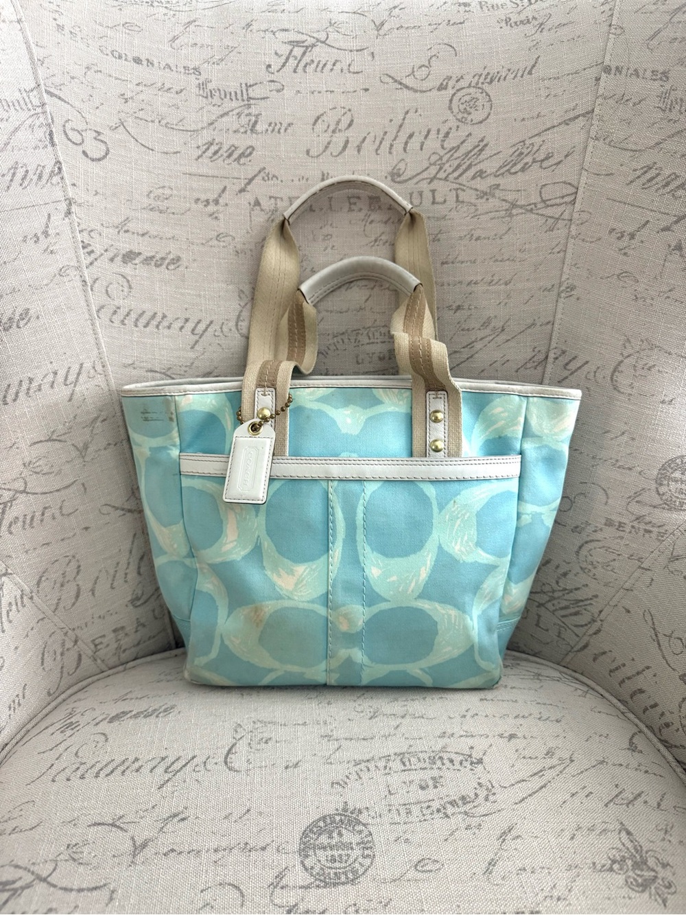 Vintage Coach Hampton Bag